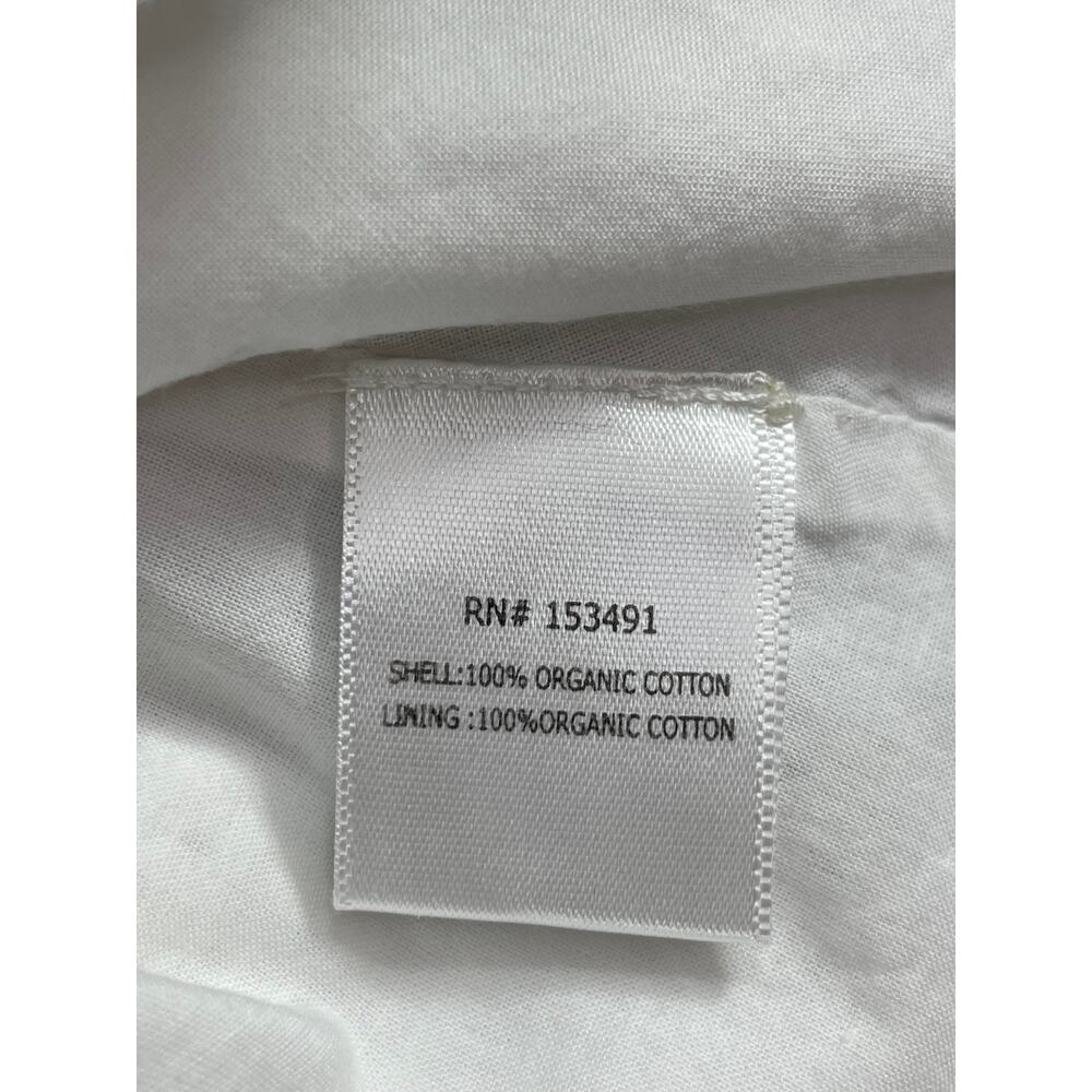 Hope & Henry Dress Women 8 White Boho Cottagecore Eyelet Lace Sleeveless NWT - Picture 7 of 8